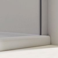 Душевая дверь Vincea Extra 90 профиль Хром стекло прозрачное арт-VDP-1E8090CL — фото 5, Распашные душевые двери