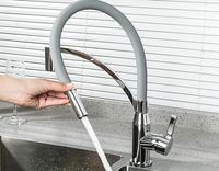 Смеситель для кухни Frap Хром Серый арт-F4552 — фото 6, Смесители для кухни