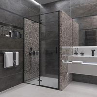 Товар: Душевая дверь Veconi Vianno VN-73B 100 профиль Черный матовый стекло прозрачное арт-VN73B-100-01-C4 - фото 2 Душевая дверь Veconi Vianno VN-73B 100 профиль Черный матовый стекло прозрачное арт-VN73B-100-01-C4 — фото 2, Распашные душевые двери