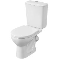 Унитаз компакт Santeri Орион комфорт с бачком и сиденьем арт-1.P403.8.S00.00B.F — фото 1, Напольные унитазы