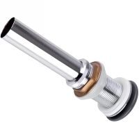 Донный клапан Sintesi click-clack Серый матовый арт-SIN-VF-40GM — фото 4, Донные клапаны