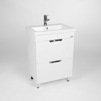 Тумба под раковину VIANT Лима 60 Белая арт-VLIM60CO-T2Y — фото 3, Тумбы под раковину