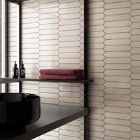 Керамическая плитка Equipe Arrow Gardenia Cream настенная 5х25 см арт-25825 — фото 2, Керамическая плитка