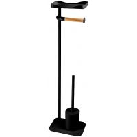 Напольная стойка Ridder Albany Черная арт-11121110 — фото 1, Стойки - набор держателей