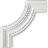 Угловой элемент Decomaster 16x250x250 мм арт-97164-2 — фото 1, Молдинги