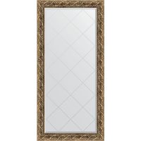 Зеркало Evoform Exclusive-G 158х76 с гравировкой в багетной раме - Фреска 84 мм арт-BY 4270 — фото 1, Зеркала в ванную комнату