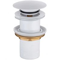 Донный клапан Allen Brau Priority click-clack Белый матовый арт-5.31024-21 — фото 3, Донные клапаны