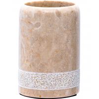 Стакан для зубных щеток Ridder Posh Бежевый арт-2234119 — фото 1, Стаканы для зубных щеток