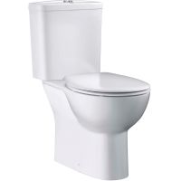 Унитаз компакт Grohe Bau Ceramic без бачка и сиденья арт-39349000 — фото 2, Напольные унитазы