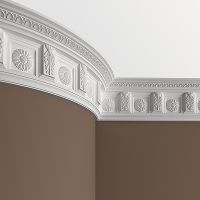 Карниз гибкий Европласт 1.50.281 2000x205x112 мм арт-1.50.281 (гибкий) — фото 2, Карнизы