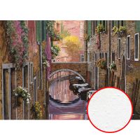 Фреска Ortograf Венеция 11592 Фактура бархат FX Флизелин (3,8*2,7) Разноцветный, Город арт-11592 (бархат FX) — фото 1, Фрески