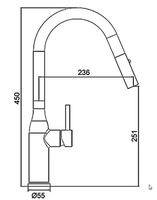 Товар: Смеситель для кухни Gappo Оружейная сталь арт-G4398-41 - фото 9 Смеситель для кухни Gappo Оружейная сталь арт-G4398-41 — фото 9, Смесители для кухни