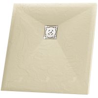 Душевой поддон из искусственного камня RGW Stone Tray ST-0099Be 90x90 Бежевый арт-16152099-03 — фото 2, Душевые поддоны из искусственного камня
