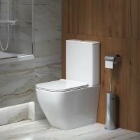 Товар: Унитаз компакт Grossman Style с бачком и сиденьем Микролифт арт-GR-4453S - фото 4 Унитаз компакт Grossman Style с бачком и сиденьем Микролифт арт-GR-4453S — фото 4, Напольные унитазы