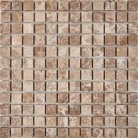 Каменная мозаика Pixmosaic Light Emperador 30,5x30,5 см арт-PIX225 — фото 1, Мозаика