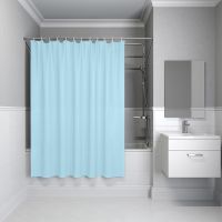 Штора для ванны Iddis Promo 180х200 Голубая арт-P07PE18i11 — фото 2, Шторы для ванной