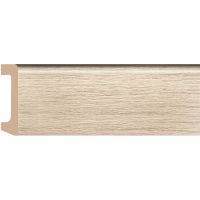 Плинтус Decomaster 2400x80x17 мм арт-D235-72 — фото 1, Плинтуса напольные