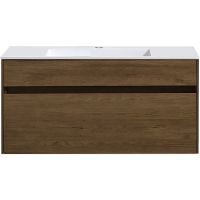 Тумба под раковину Vincea Chiara 100 подвесная T.Oak арт-VMC-2C100TO — фото 1, Тумбы под раковину