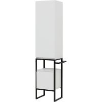 Шкаф пенал Allen Brau Priority 40 L Белый матовый арт-1.31006.WM — фото 1, Пеналы для ванной комнаты