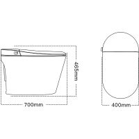 Товар: Унитаз биде Timo с сиденьем Микролифт арт-TE-741B - фото 14 Унитаз биде Timo с сиденьем Микролифт арт-TE-741B — фото 14, Умные унитазы