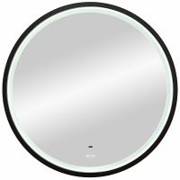 Зеркало Bond Circle 60x60 с подсветкой с бесконтактным выключателем арт-M60ZE-6060 — фото 3, Зеркала в ванную комнату