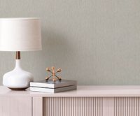 Обои Zambaiti Parati Tradizione Italiana 2025 Винил на флизелине (0,53*10,05) Бежевый/Золото, Рогожка арт-Z21748 — фото 2, Обои для стен