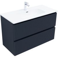 Тумба под раковину Aquanet Джейн 100 подвесная Маренго арт-335431 — фото 2, Тумбы под раковину