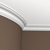 Карниз гибкий Европласт 1.50.141 2000x70x70 мм арт-1.50.141 (гибкий) — фото 2, Карнизы