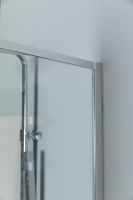 Душевой уголок Aquanet Pleasure Evo AE65-120x80-CT 120x80 профиль Хром стекло прозрачное арт-324119 — фото 6, Прямоугольные душевые уголки