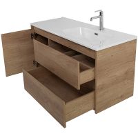 Тумба под раковину BelBagno Kraft 100 R подвесная Rovere Nebrasca Nature арт-KRAFT-1000-2C-1A-SO-RNN-R — фото 9, Тумбы под раковину