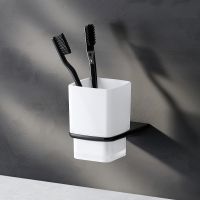 Набор аксессуаров для ванной AM.PM Inspire V2.0 Черный матовый арт-AK50D1206B — фото 8, Наборы аксессуаров для ванной комнаты