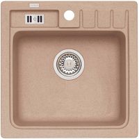 Кухонная мойка Alveus Granital Niagara 20 Beige G55 465x465x180 Бежеая арт-1089483 — фото 1, Кухонные мойки