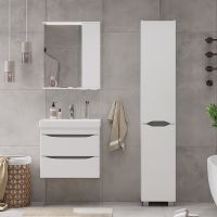 Тумба под раковину Volna Lake 60.2Y подвесная Белая арт-tpLAKE60.2Y-01 — фото 8, Тумбы под раковину