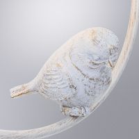 Подвесной светильник Artelamp Gemelli Белый с золотом арт-A2150SP-1WG — фото 2, Подвесные светильники