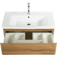 Тумба под раковину BelBagno 80 подвесная Rovere Rustico арт-ALBANO-CER-800-2C-SO-RR — фото 2, Тумбы под раковину