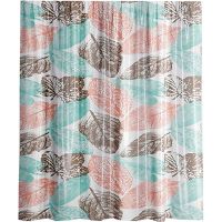 Штора для ванны WasserKRAFT Ammer 180х200 Цветные листья арт-SC-70101 — фото 1, Шторы для ванной