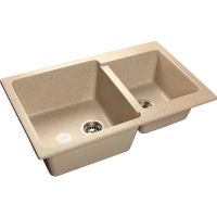 Кухонная мойка GranFest Practic GF-P780K Песочная арт-P-780 K пес — фото 1, Кухонные мойки