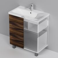 Товар: Тумба под раковину AM.PM Gem 75 Орех арт-M90FSX0752HF - фото 6 Тумба под раковину AM.PM Gem 75 Орех арт-M90FSX0752HF — фото 6, Тумбы под раковину