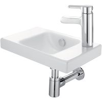 Раковина Jacob Delafon Odeon Up 40 Белая арт-E4799G-00 — фото 1, Мини-раковины