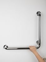 Поручень Aquatek Хром арт-POR-0000008 — фото 2, Поручни для ванной