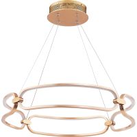 Подвесной светильник Maytoni Modern Chain Золото матовое арт-MOD017PL-L50MG — фото 2, Подвесные светильники