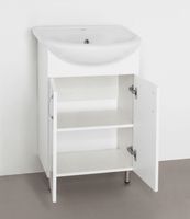 Тумба под раковину Style Line Эко Фьюжн 9 Уют 55 Белый глянец арт-ЛС-00000073 — фото 8, Тумбы под раковину