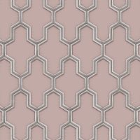 Обои Alessandro Allori Four Seasons Винил на флизелине (1,06*10) Розовый, Ромб арт-1603-7 — фото 1, Обои для стен