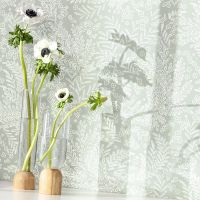 Обои Caselio Flower Power Винил на флизелине (0,53*10,05) Зеленый, Листья арт-101897077 — фото 2, Обои для стен