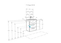 Товар: Тумба под раковину Aquaton Ария 50 М подвесная Белая арт-1A140001AA010 - фото 5 Тумба под раковину Aquaton Ария 50 М подвесная Белая арт-1A140001AA010 — фото 5, Тумбы под раковину