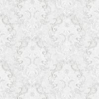Обои Decori-Decori Amore Винил на флизелине (1,06*10,05) Белый, Дамаск арт-82810 — фото 1, Обои для стен