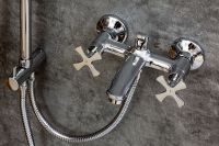 Душевая система Agger Retro Хром арт-A1993300 — фото 11, Душевые стойки