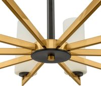 Люстра Maytoni Modern Fortano Белая Латунь арт-MOD089PL-10BS — фото 3, Люстры