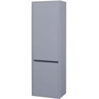 Шкаф пенал Bellezza Лоренцо 35 L подвесной Серебро арт-4629104182366 — фото 1, Пеналы для ванной комнаты