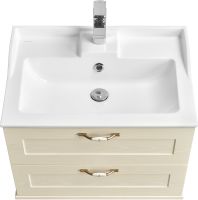 Тумба под раковину Aquaton Леон 65 подвесная Дуб бежевый арт-1A187001LBPR0 — фото 2, Тумбы под раковину